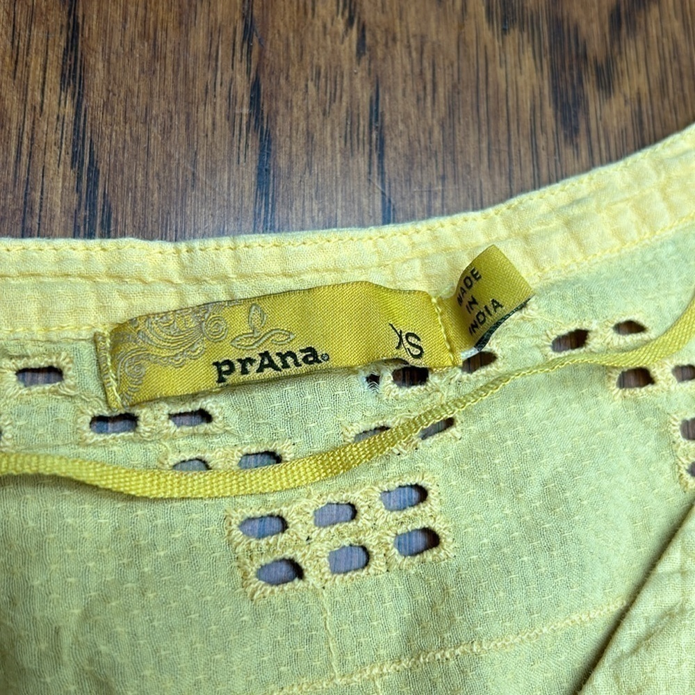 Prana lightweight embroidered relaxed boho tunic - Picture 3 of 5